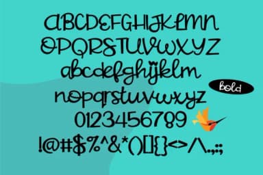 Hummingbird Font by Illustration Ink — Script Handwritten Font — thumbnail 7