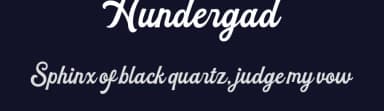 Hundergad by Letterhend Studio — Script Handwritten Font — thumbnail 2