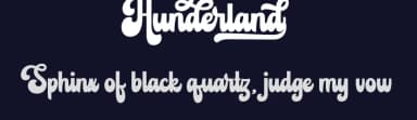 Hunderland by Ahweproject — Script Handwritten Font — thumbnail 2