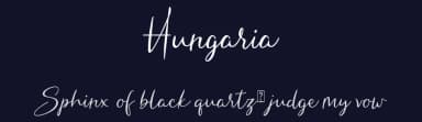 Hungaria by Trim Studio — Script Handwritten Font — thumbnail 2