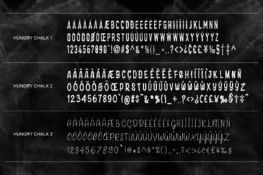 Hungry Chalk Font by Storic — Script Handwritten Font — thumbnail 4