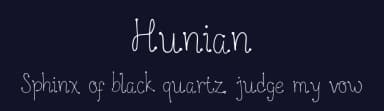 Hunian by Jetsmax Studio — Script Handwritten Font — thumbnail 2