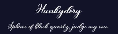 Hunkydory by cropstudio — Script Handwritten Font — thumbnail 2