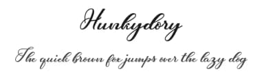 Hunkydory by cropstudio — Script Handwritten Font — thumbnail 1
