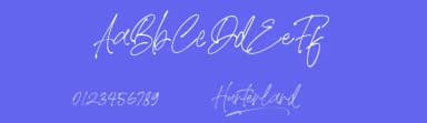 Hunterland by AminMario — Script Handwritten Font — thumbnail 3