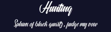 Hunting by Creative Lab — Script Handwritten Font — thumbnail 2
