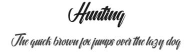 Hunting by Creative Lab — Script Handwritten Font — thumbnail 1