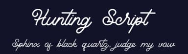Hunting Script by Alpaprana Studio — Script Handwritten Font — thumbnail 2