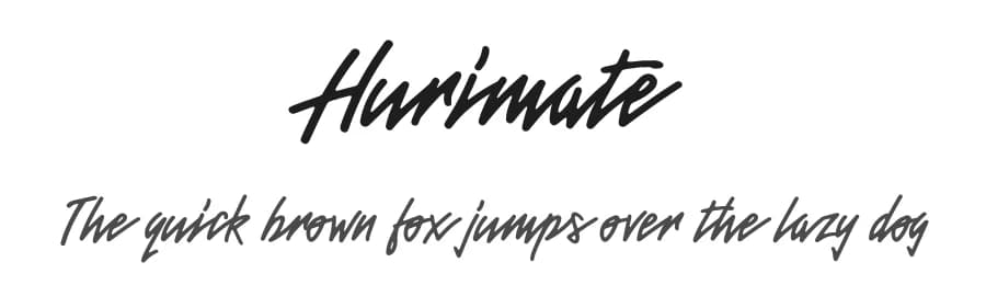 Hurimate by FG Studios — Script Handwritten Font