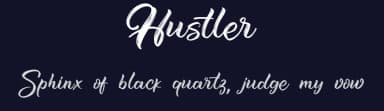 Hustler by Debut Studio — Script Handwritten Font — thumbnail 2