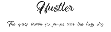 Hustler by Debut Studio — Script Handwritten Font — thumbnail 1