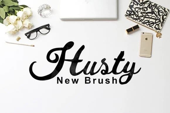 Husty Font by Ijem RockArt — Script Handwritten Font