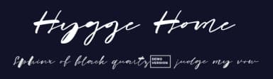 Hygge Home by Katsia Jazwinska — Script Handwritten Font — thumbnail 2