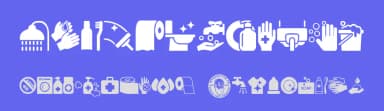 Hygiene Icons by Woodcutter — Dingbats Font — thumbnail 3