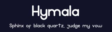 Hymala by Jadatype — Sans Serif Font — thumbnail 2