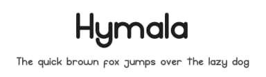 Hymala by Jadatype — Sans Serif Font — thumbnail 1