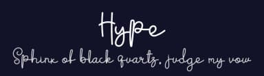 Hype by Eddy Goodboy — Script Handwritten Font — thumbnail 2