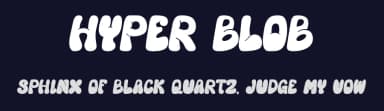 Hyper Blob by Rian Dryana — Script Handwritten Font — thumbnail 2