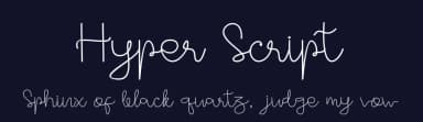 Hyper Script by TSA Creative — Script Handwritten Font — thumbnail 2