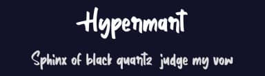 Hypermart by Vunira Design — Script Handwritten Font — thumbnail 2