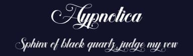 Hypnotica by Octotype  | Thomas Boucherie — Script Handwritten Font — thumbnail 2