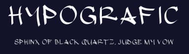 Hypografic by Adriel — Script Handwritten Font — thumbnail 2