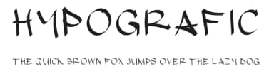 Hypografic by Adriel — Script Handwritten Font — thumbnail 1