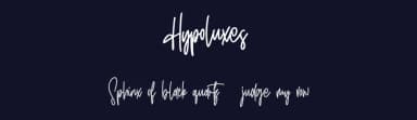 Hypoluxes by Maulana Creative — Script Handwritten Font — thumbnail 2