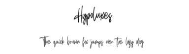 Hypoluxes by Maulana Creative — Script Handwritten Font — thumbnail 1