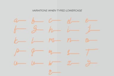 I'm Yours! Font by thefontune — Script Handwritten Font — thumbnail 2