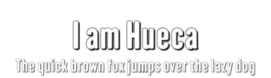 I am Hueca by deFharo — Sans Serif Font — thumbnail 1