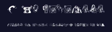 I Am Telefono by deFharo — Dingbats Font — thumbnail 2