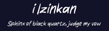 i Izinkan by wepfont.com — Script Handwritten Font — thumbnail 2