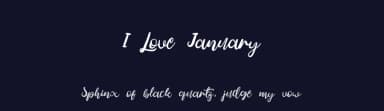 I Love January by SSI.Scraps — Script Handwritten Font — thumbnail 2