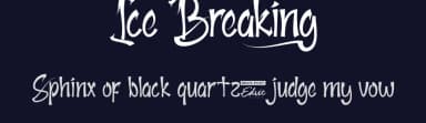 Ice Breaking by Edric Studio — Script Handwritten Font — thumbnail 2
