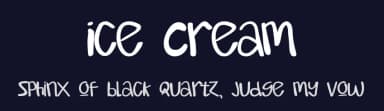 Ice Cream by Winarko — Script Handwritten Font — thumbnail 2