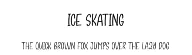 Ice Skating by Andi Moz — Script Handwritten Font — thumbnail 1