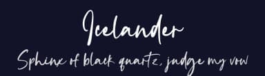 Icelander by Fikryal studio — Script Handwritten Font — thumbnail 2