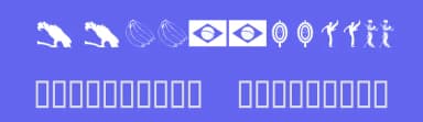 Icones do Brasil by Marcos Ferreira Maranzana — Dingbats Font — thumbnail 3