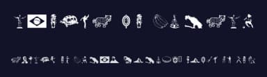 Icones do Brasil by Marcos Ferreira Maranzana — Dingbats Font — thumbnail 2