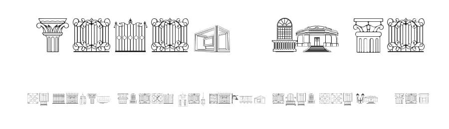 Iconos Prado by Kevin Rodelo Zapata — Dingbats Font