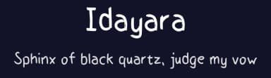 Idayara by Amru ID — Script Handwritten Font — thumbnail 2