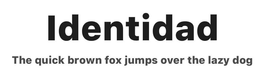Identidad by Punchform — Sans Serif Font — preview 1