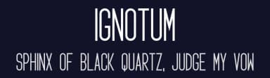 Ignotum by GGBotNet — Sans Serif Font — thumbnail 2