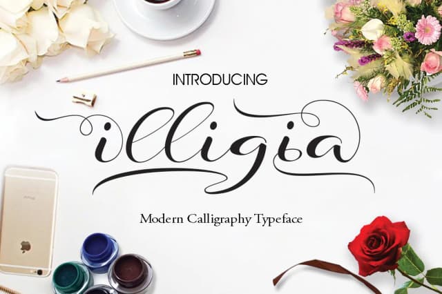Illigia Font by JhoelDesign — Script Handwritten Font