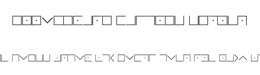 Illuminati Masonic Cipher by Illuminati Rex — Dingbats Font