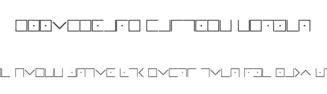 Illuminati Masonic Cipher by Illuminati Rex — Dingbats Font