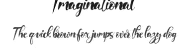 Imaginational by Inermedia Studio — Script Handwritten Font — thumbnail 1
