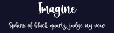 Imagine by Nirmala Creative — Script Handwritten Font — thumbnail 2