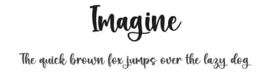 Imagine by Nirmala Creative — Script Handwritten Font — thumbnail 1